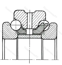 Подшипник  234724 (178924) размер 124x180x72