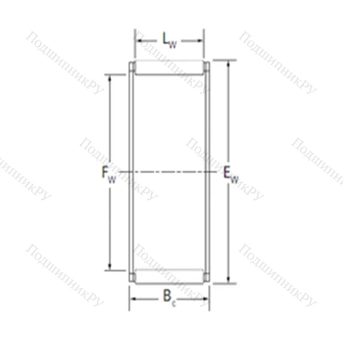 Подшипник игольчатый радиальный K 16X 21X 10BE от производителя  KOYO Подшипник игольчатый радиальный K 16X 21X 10BE от производителя  KOYO