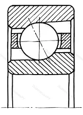 Подшипник  26209 размер 45x85x19