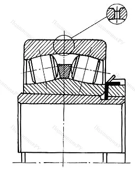 Подшипник 23140K/W 33+H 3140 размер 180x340x112/150 от производителя  SKF