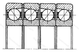 Подшипник  866322 размер 110x240x200 от производителя  ГПЗ-1