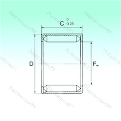 Подшипник игольчатый радиальный HN 5020