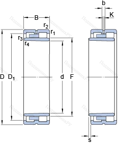 Подшипник NNU 4976 BK/SPW 33