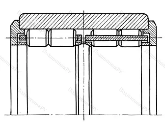 Модификация подшипника 6-472813ХУ3 размер 65x120x88 от производителя  ГПЗ-1