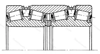 Модификация подшипника 77766М размер 330x580x358,5 от производителя  ГПЗ-9 Модификация подшипника 77766М размер 330x580x358,5 от производителя  ГПЗ-9