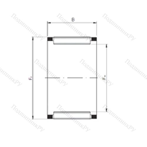 Подшипник игольчатый радиальный KZK 12X 16X 10 от производителя  CX