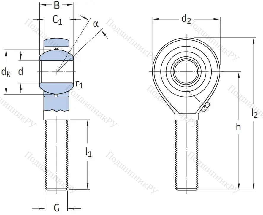Шарнирная головка POS 8 L в Чебоксарах