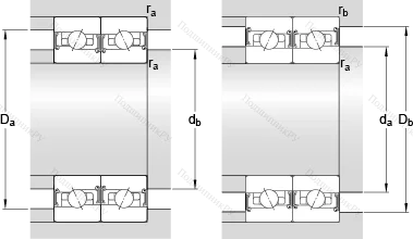 Подшипник S 71910 CB/HCP 4A