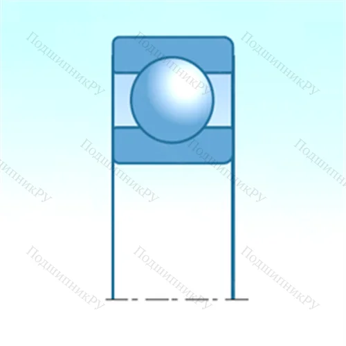 Подшипник шариковый радиальный 6308Z
