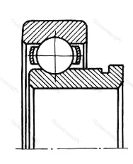 Модификация подшипника 690601Е5 размер 12x37x18