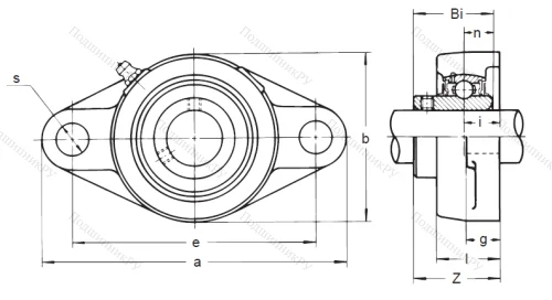 Подшипниковый узел UCFL 210 в Чебоксарах