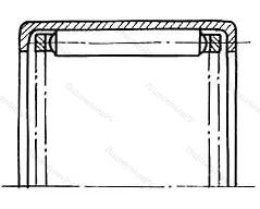 Подшипник RHNA 081210 размер 8x12x10 от производителя  SKF