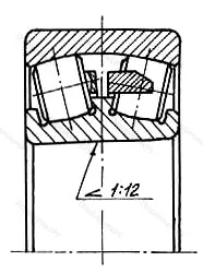 Подшипник  113613 (22313K) размер 65x140x48