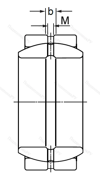 Шарнирный подшипник GE 45 ES в Чебоксарах