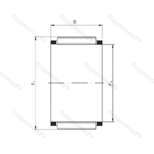 Подшипник игольчатый радиальный KBK 20X 24X 30 от производителя  ISO