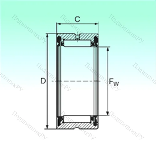 Подшипник игольчатый радиальный RNA 4900 2RS