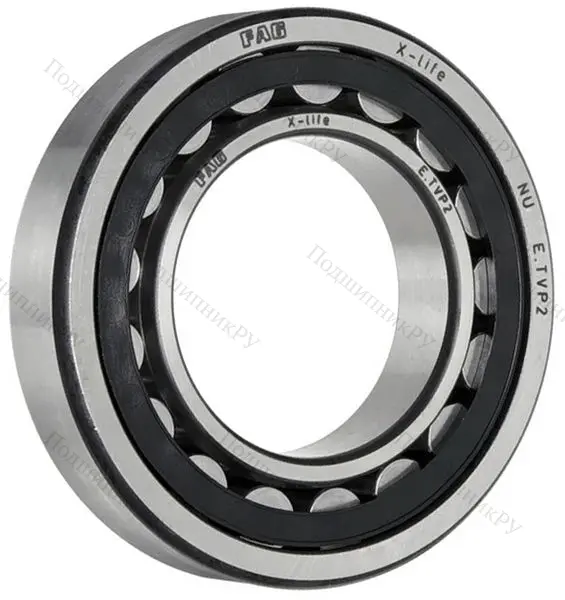 Роликовый цилиндрический подшипник NU 2206 E XL TVP 2