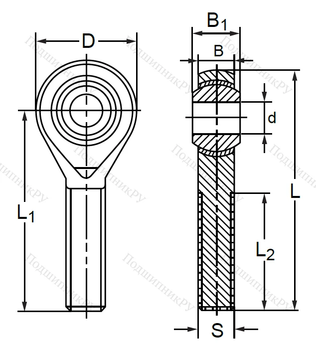 Шарнирная головка POS 12 L в Чебоксарах
