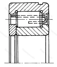 Подшипник  692309 размер 45x100x25