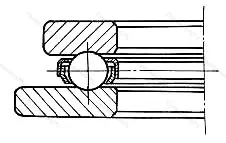 Модификация подшипника 958305 размер 25x52/56x18