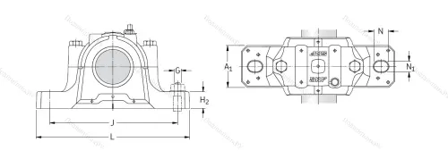 Подшипниковый корпус SE 515-612 в Чебоксарах