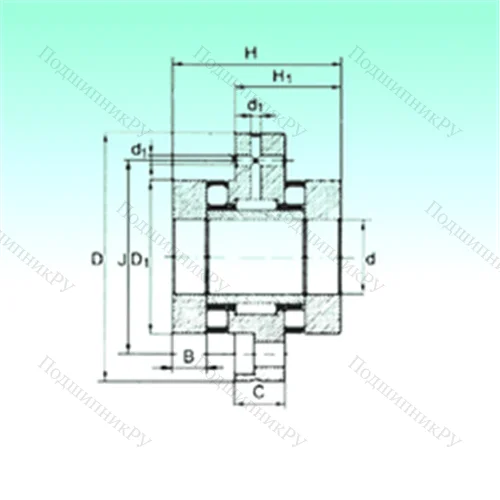 Подшипник комбинированный ZARF 30105 TN от производителя  NBS
