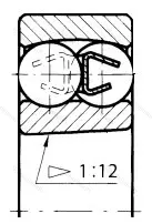 Подшипник  2206K (111506) размер 30x62x20