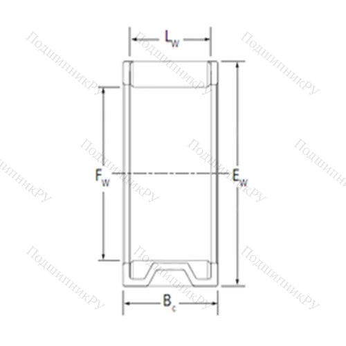 Подшипник игольчатый радиальный 22VS 2916BP от производителя  KOYO Подшипник игольчатый радиальный 22VS 2916BP от производителя  KOYO