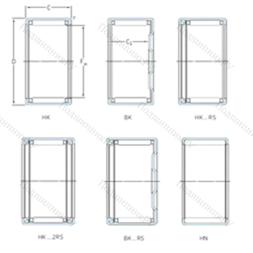 Подшипник игольчатый радиальный BK 1212 от производителя  SKF