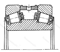 Модификация подшипника 847164АМ размер 320x480x149/150 от производителя  ГПЗ-9 Модификация подшипника 847164АМ размер 320x480x149/150 от производителя  ГПЗ-9