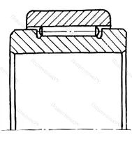 Модификация подшипника 5174908Р размер 40x62x22/30