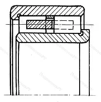 Модификация подшипника 772734М размер 170x320x153
