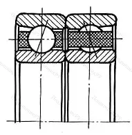 Подшипник  346214 размер 70x125x48