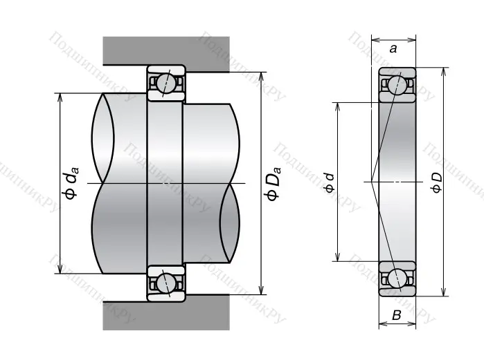 Сверхточный подшипник 70BNR 10XTYNSUELP 4Y