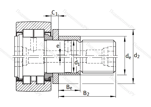 Подшипник NUKRE 80