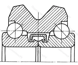 Модификация подшипника 776801ХУ размер 12,75x51,615x38