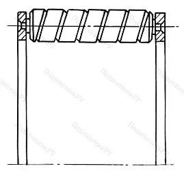 Модификация подшипника 65902 размер 15,863x23,585x24,3