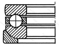 Подшипник 53424+U 422 размер 120x250x118 от производителя  SKF