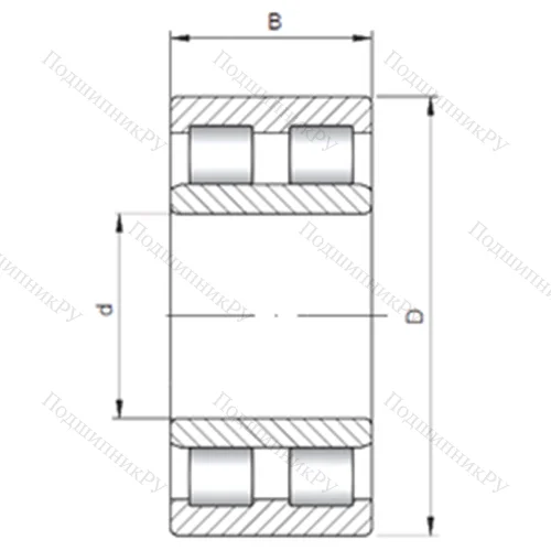 Подшипник роликовый радиальный NNU 4976 V от производителя  CX Подшипник роликовый радиальный NNU 4976 V от производителя  CX