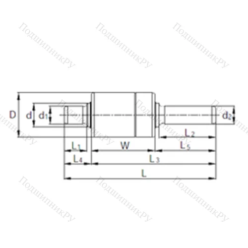 Подшипник комбинированный RW 306213