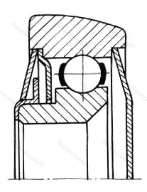 Модификация подшипника 260807 размер 35x85x17