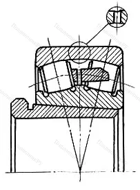 Подшипник 23064CAK/C 3W 33+ размер 300x480x121