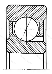 Модификация подшипника 4-7076807Ю4Т размер 35x47x4 ГПЗ-4