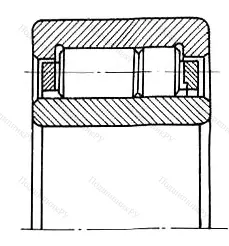 Модификация подшипника 42629/710 размер 710x950x243