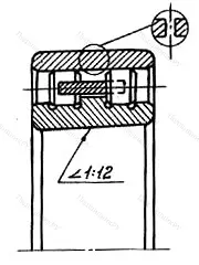 Подшипник  3182110 (NN 3010K) размер 50x80x23