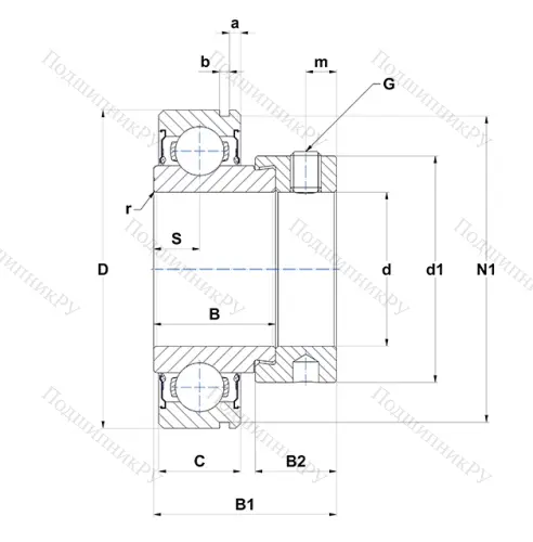 Подшипник CES 202 в Чебоксарах