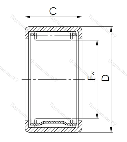 Подшипник 943/45 (45x55x38) в Чебоксарах