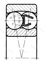 Модификация подшипника 1607Л размер 35x80x31