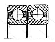 Подшипник  1436902 размер 15x28x14 от производителя  ГПЗ-200 Подшипник  1436902 размер 15x28x14 от производителя  ГПЗ-200