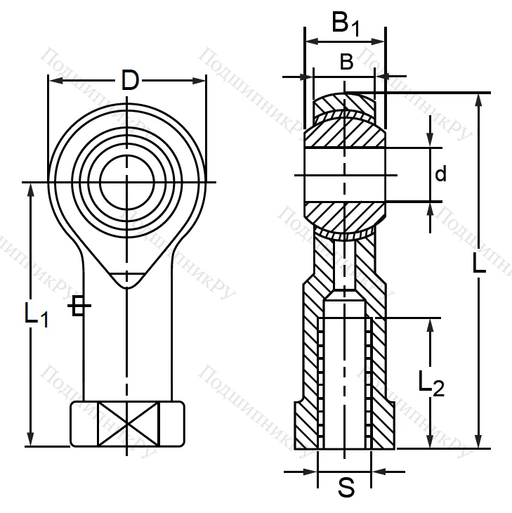 Шарнирная головка  PHS 8 L в Чебоксарах